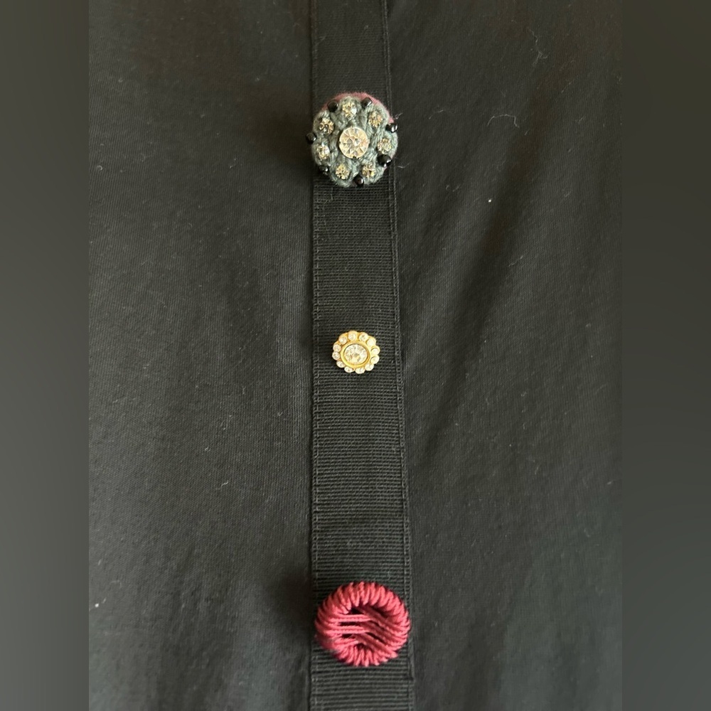 Erica Cavallini Back button Silk & cotton dress - Picture 8 of 16